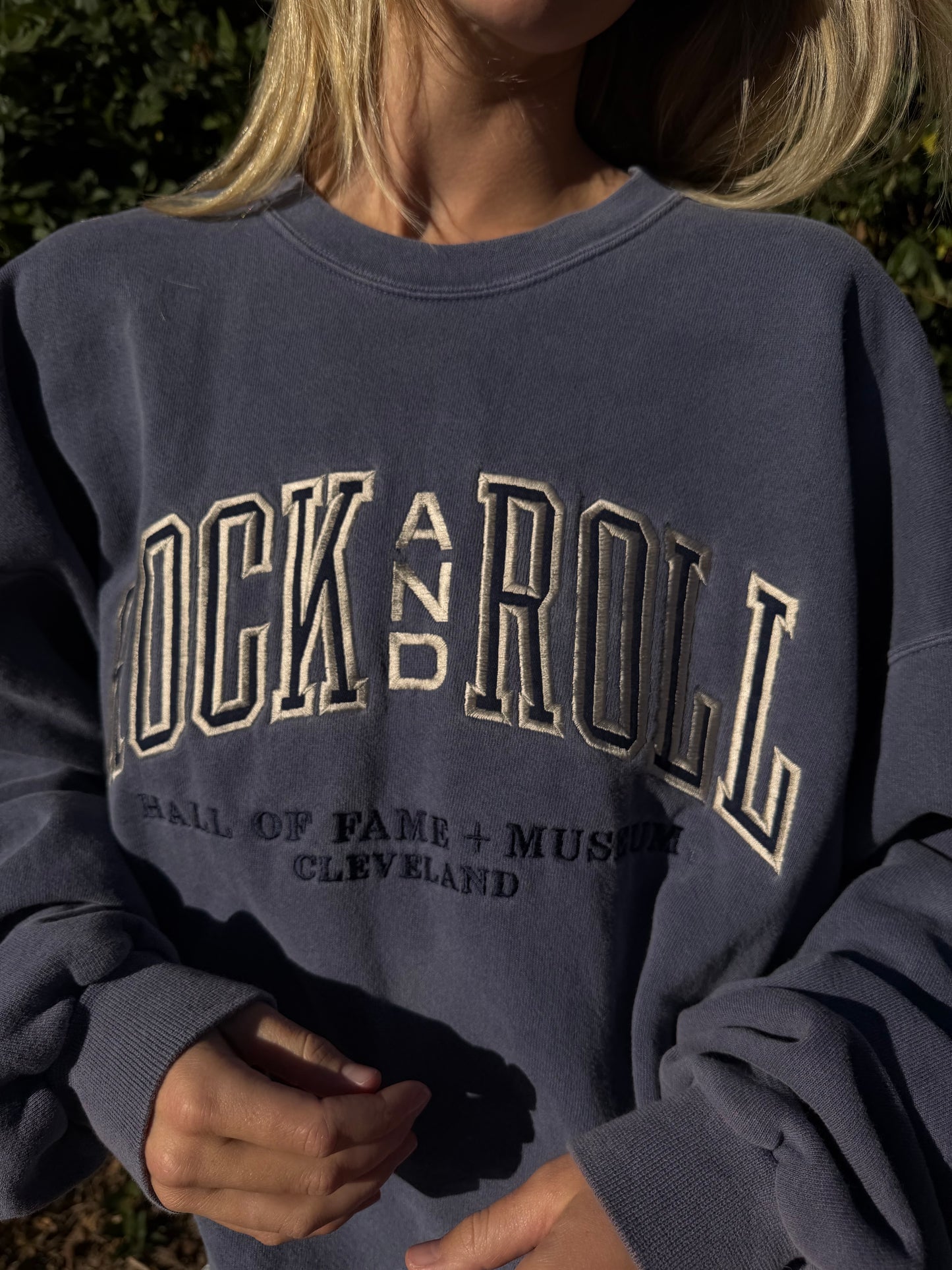 rock and roll crewneck