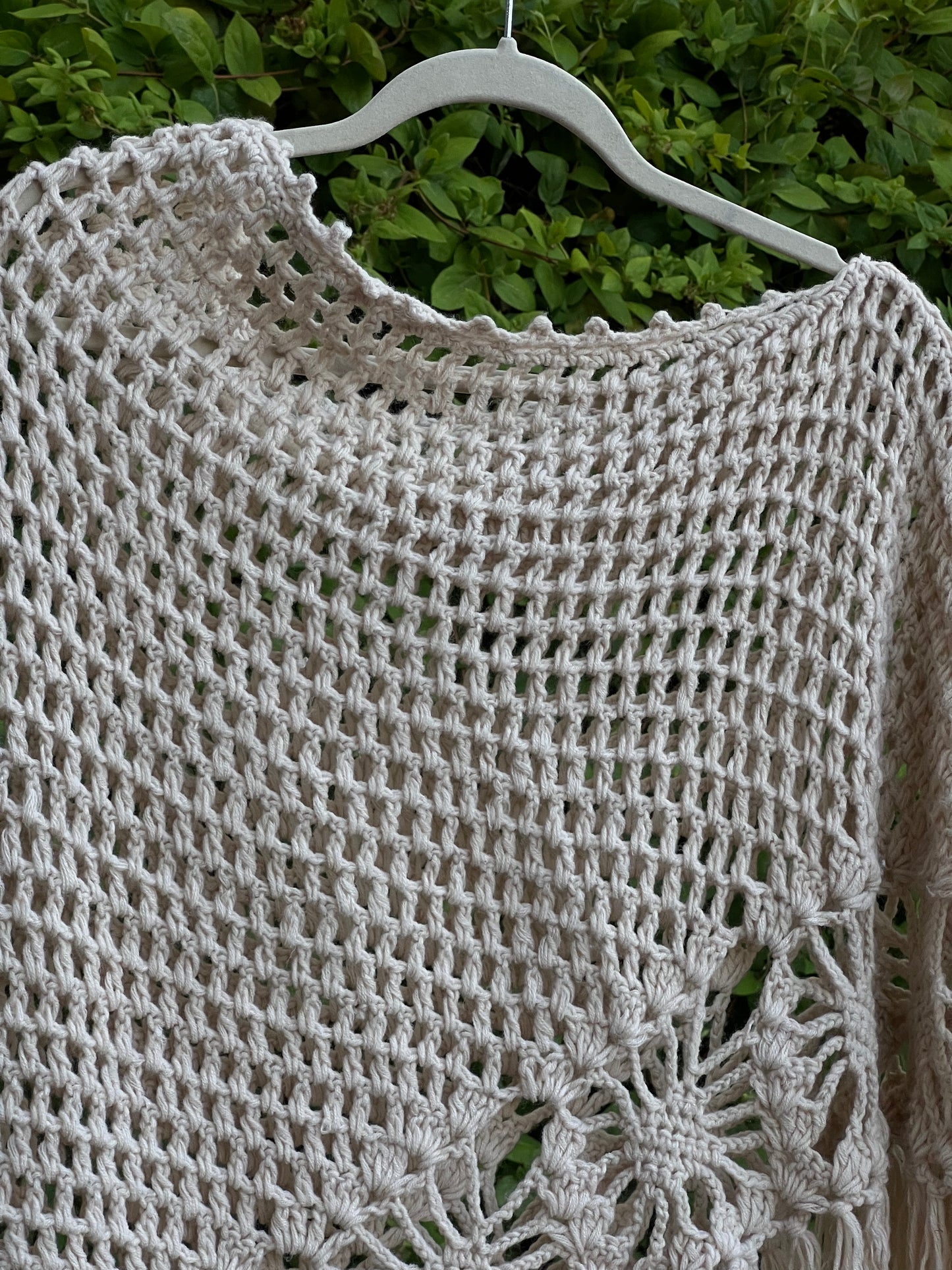 knit poncho