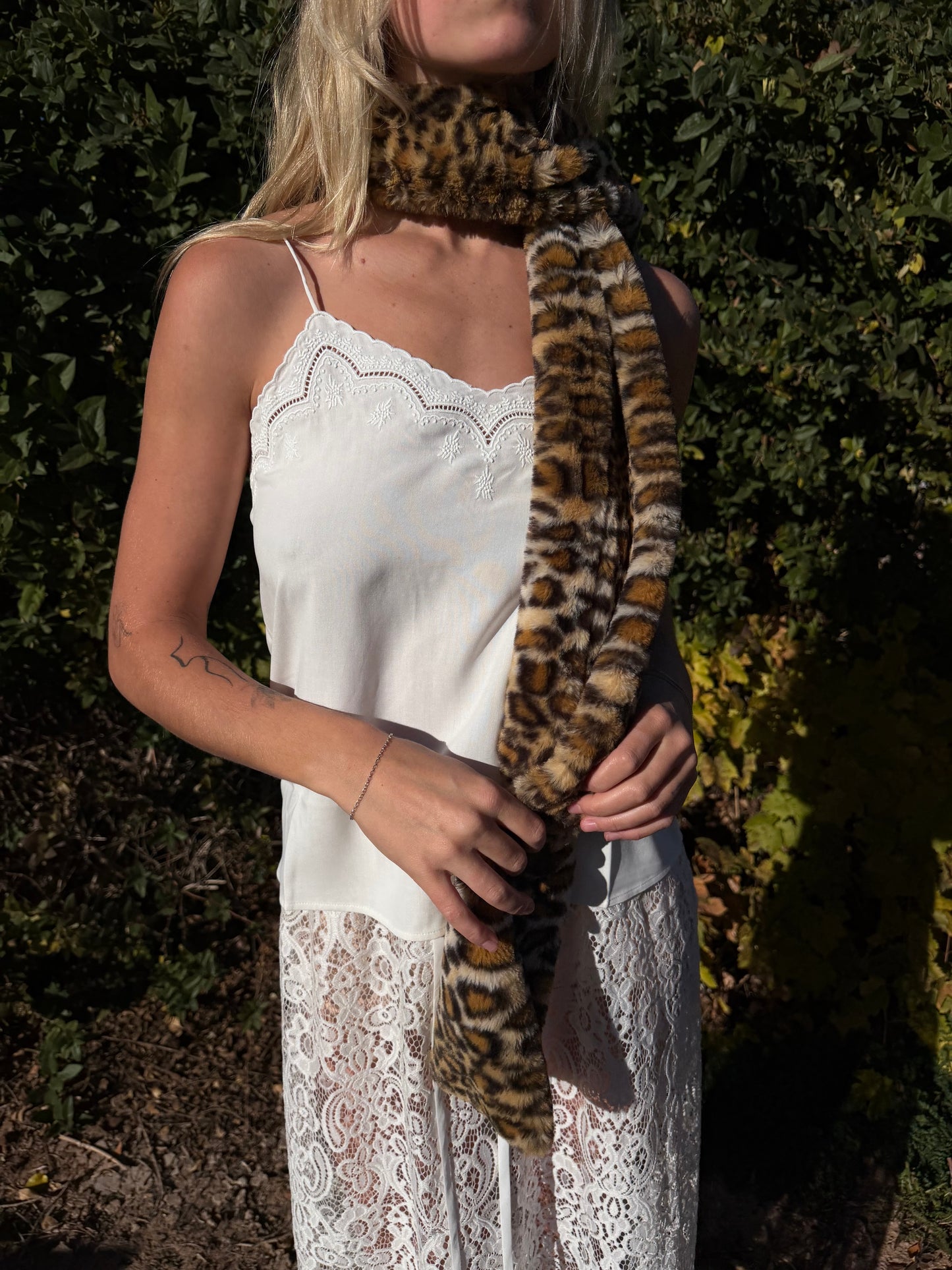leopard scarf