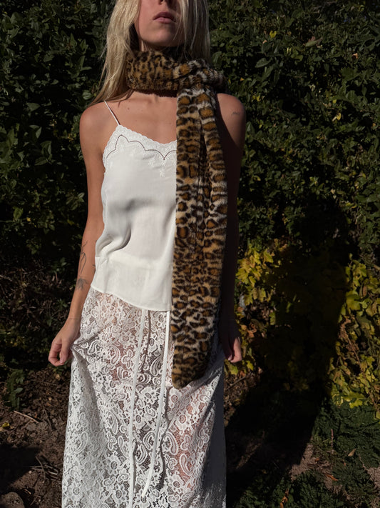 leopard scarf