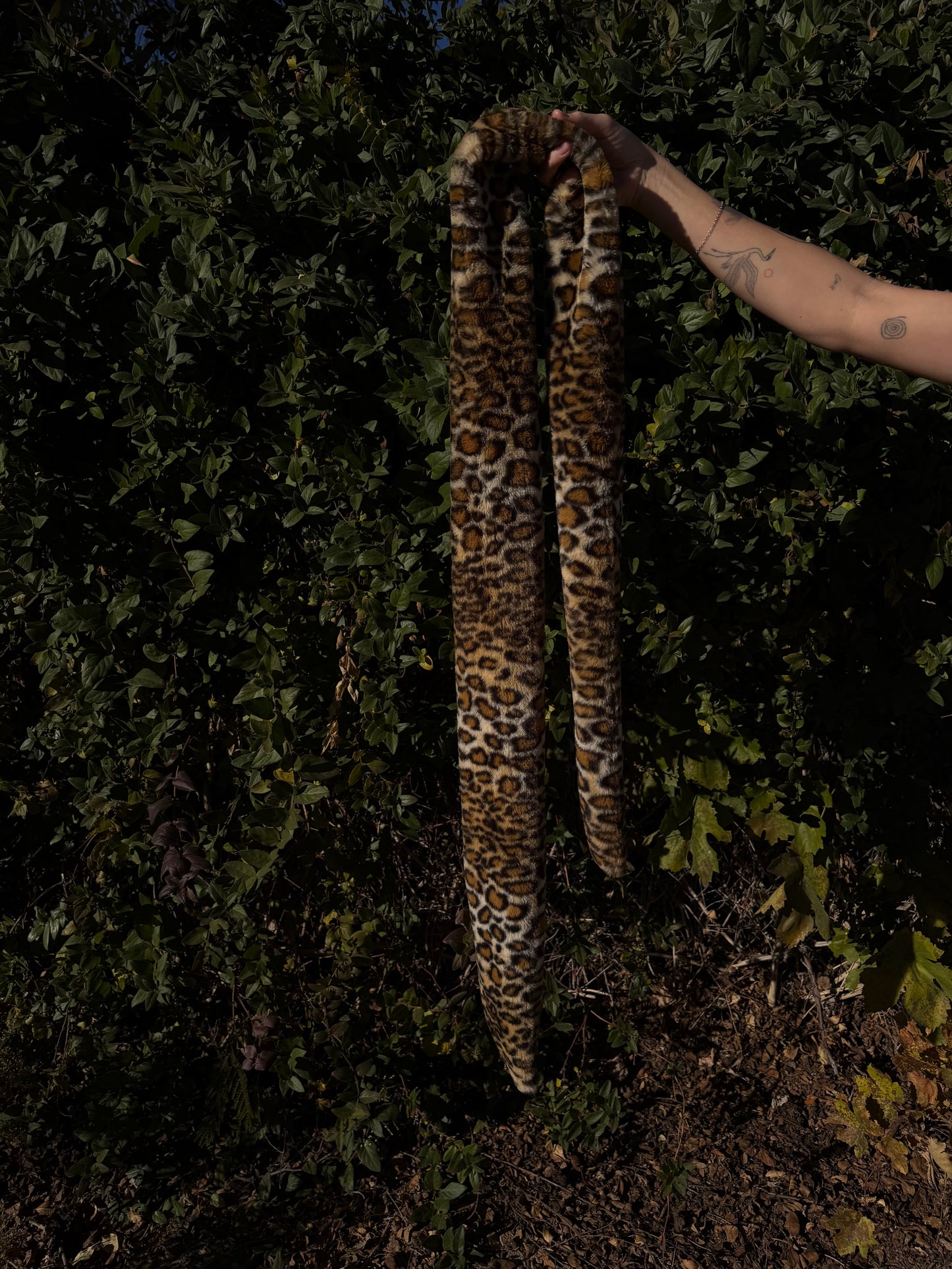 leopard scarf