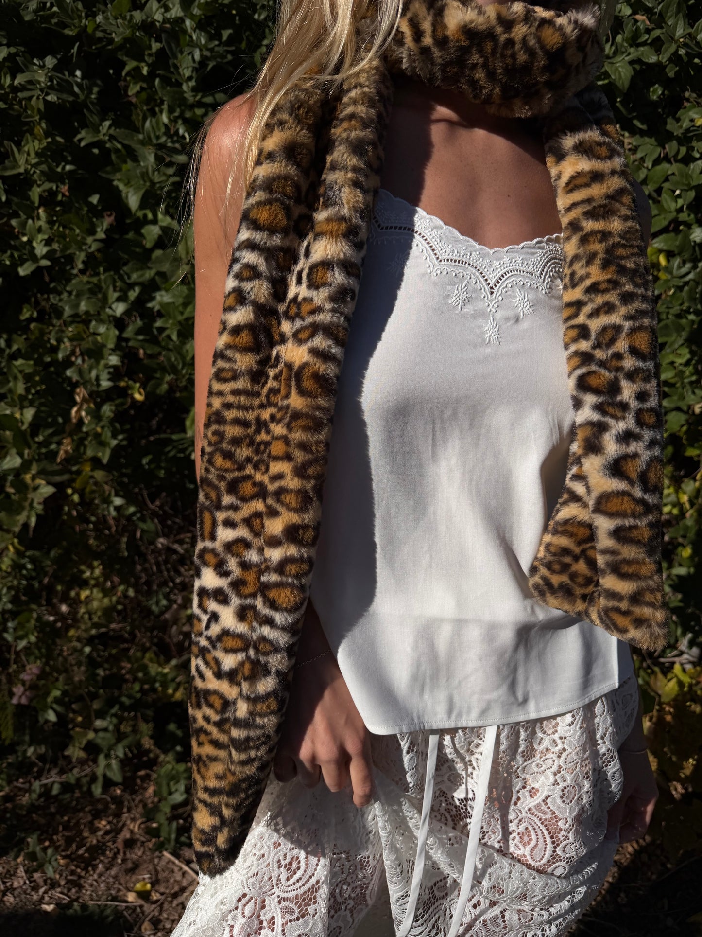 leopard scarf