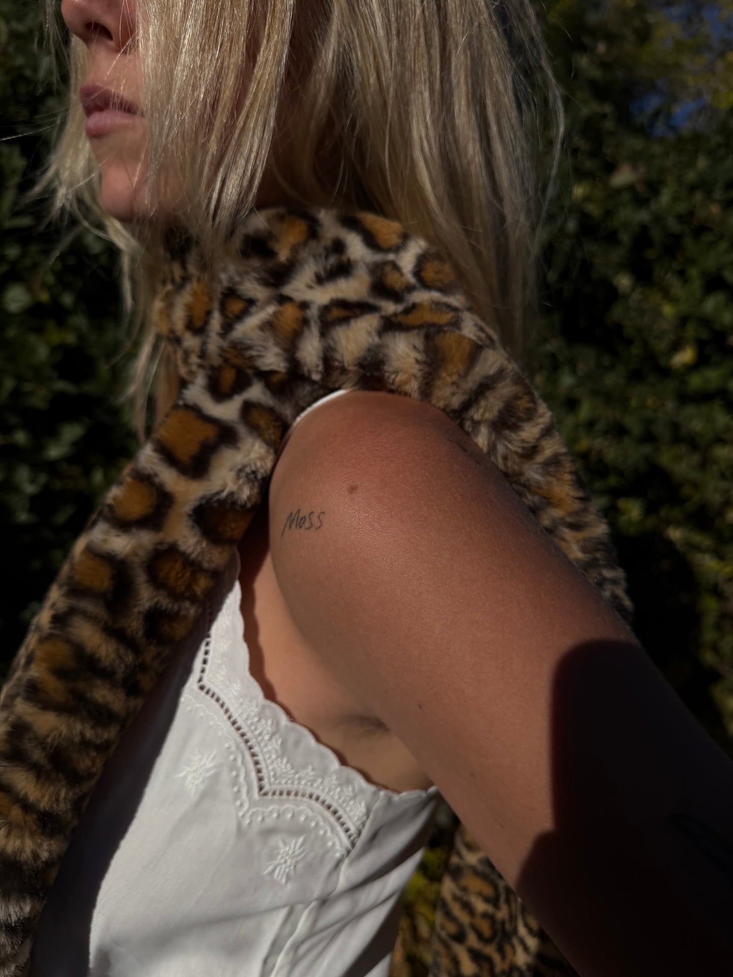 leopard scarf