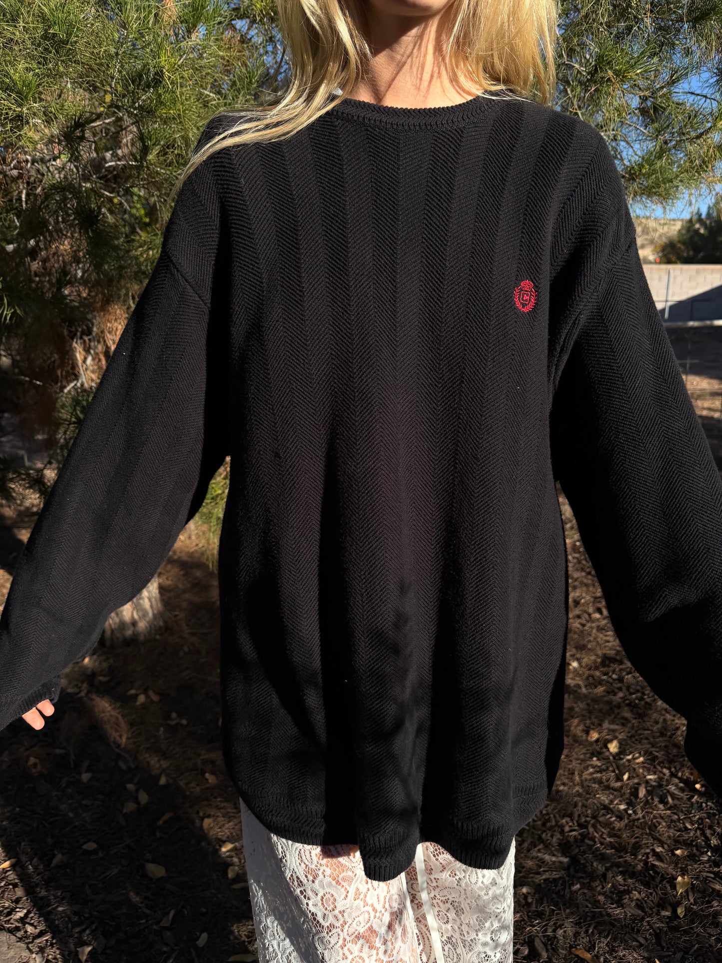 chaps crewneck